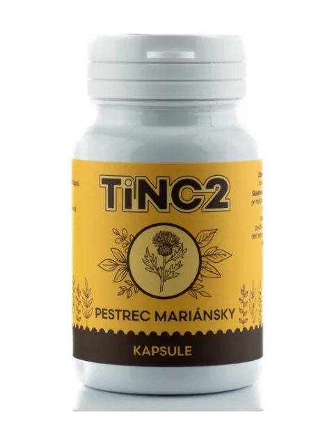 Ostropestřec mariánský kapsle 60 ks (500mg/kapsle)