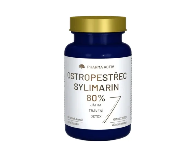 Ostropestřec Sylimarin 80% 90 tobolek