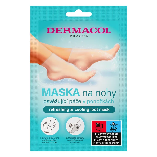 Osvěžující maska na nohy v ponožkách Dermacol - Oficiální e-shop Dermacol