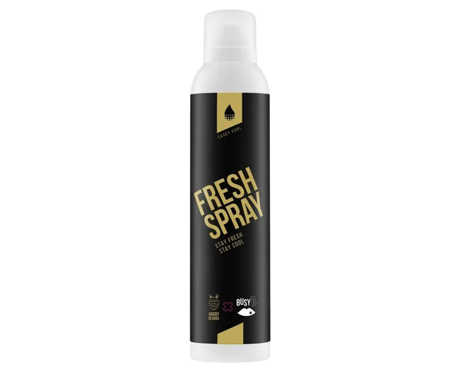 Osvěžující sprej na tělo a obličej Angry Beards  a  BusyB Fresh Spray - 200 ml + dárek zdarma