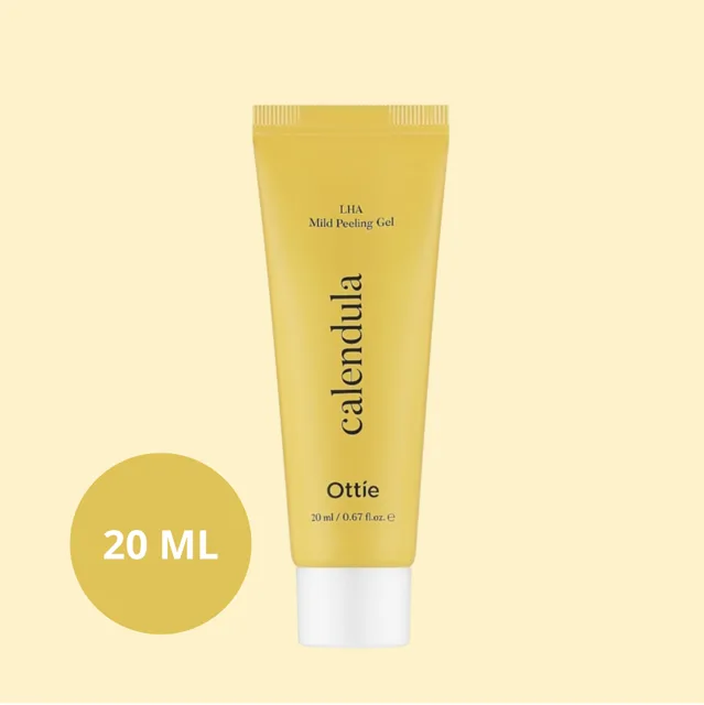 OTTIE -  Calendula LHA Mild Peeling Gel - Jemný peelingový gel s měsíčkem a LHA - 20 ml