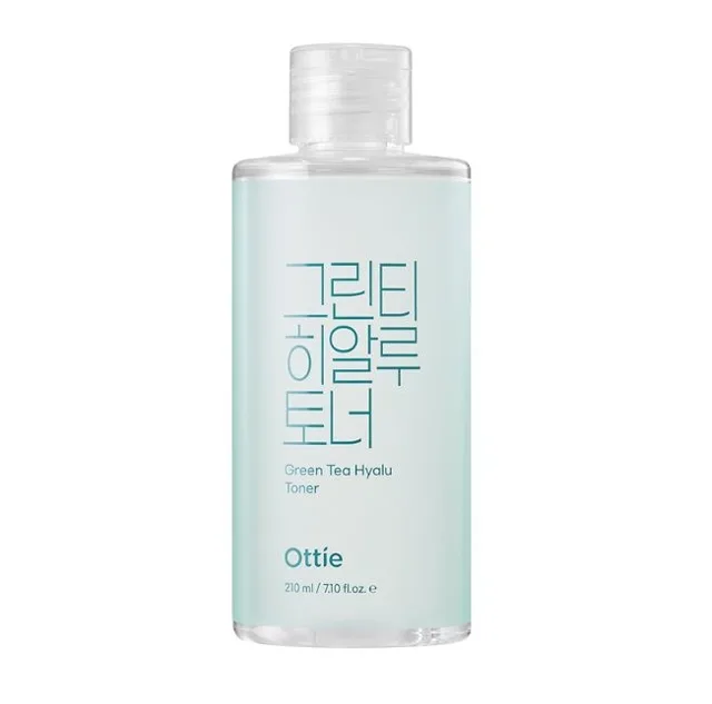 Ottie Green Tea Hyalu toner 210 ml