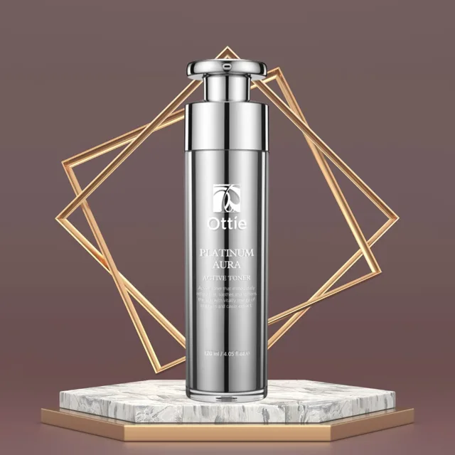 OTTIE - Platinum Aura Active Toner - Platinové tonikum pro okamžitou hydrataci a zlepšení pleti -120 ml