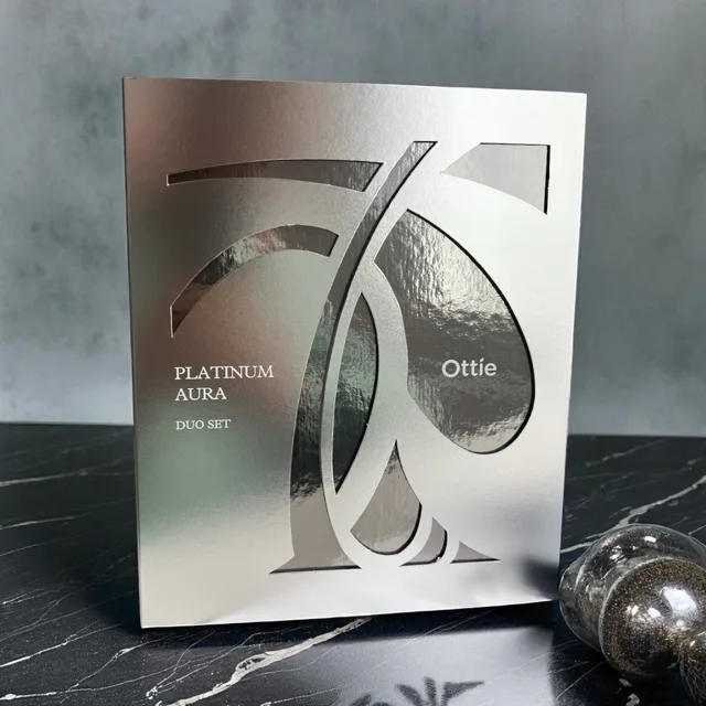 OTTIE - Platinum Aura Duo Set - Platinová Aura Dárková Sada - 4 ks