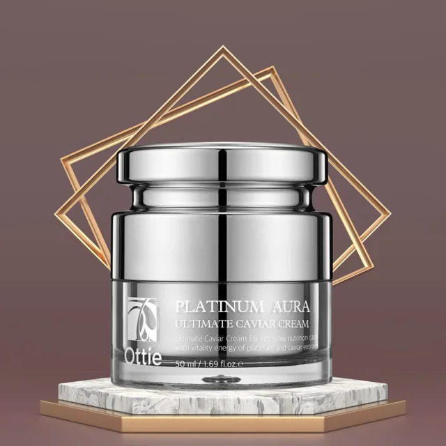 OTTIE - Platinum Aura Ultimate Capsule Cream - Prémiový platinový krém s kapsličkami - 50 ml