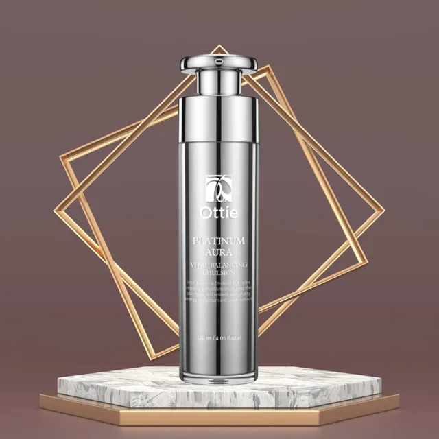 Ottie - Platinum Aura Vital Balancing Emulsion - Platinová emulze pro omlazení pleti - 120 ml