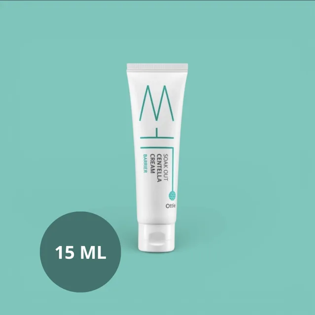 OTTIE - Soak Out Centella Cream - Zklidňující ochranný krém - 15 ml