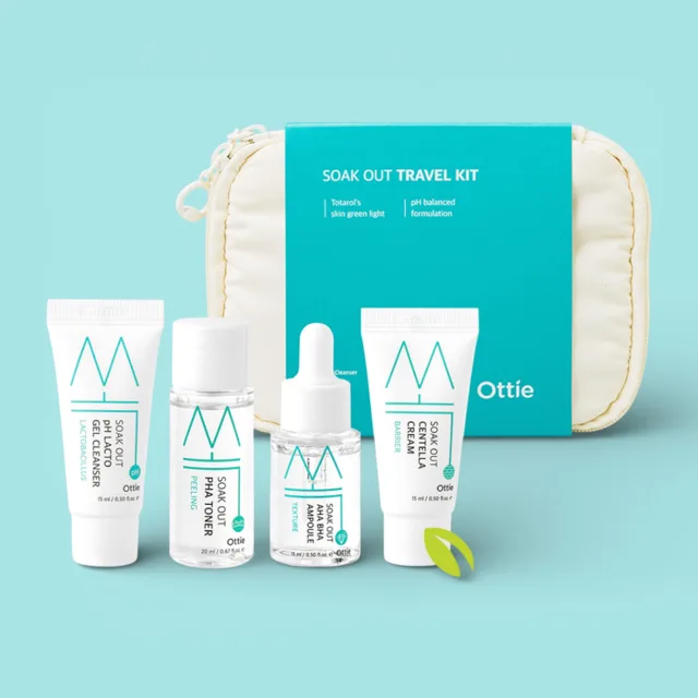 OTTIE -  Soak Out Travel Kit - Cestovní balíček - 4ks