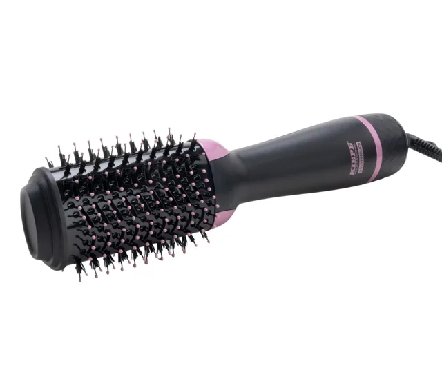 Oválný horkovzdušný kartáč na vlasy Kiepe Professional Home Precision Airbrush Pro - 1200 W, černý (8340) + dárek zdarma