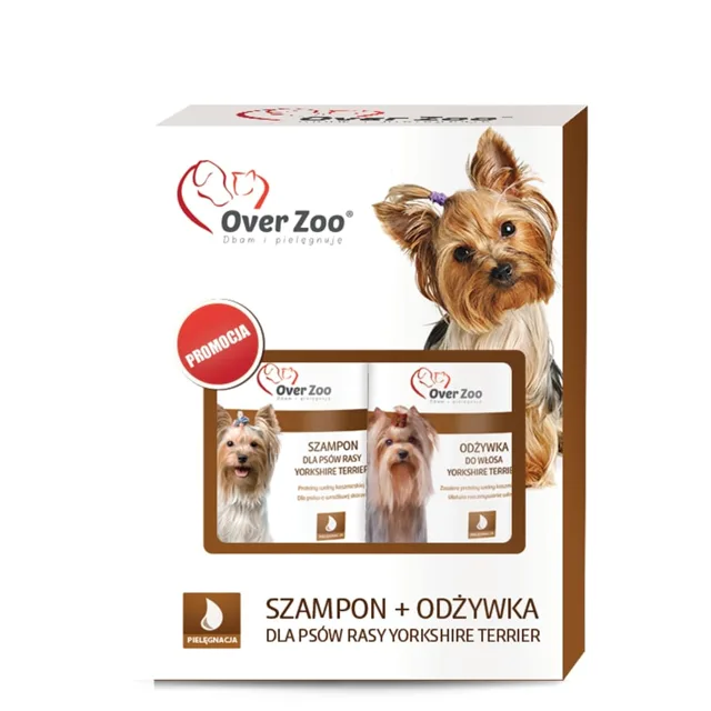 OVER ZOO Dwupak york (szampon 250 ml + odżywka 250 ml)
