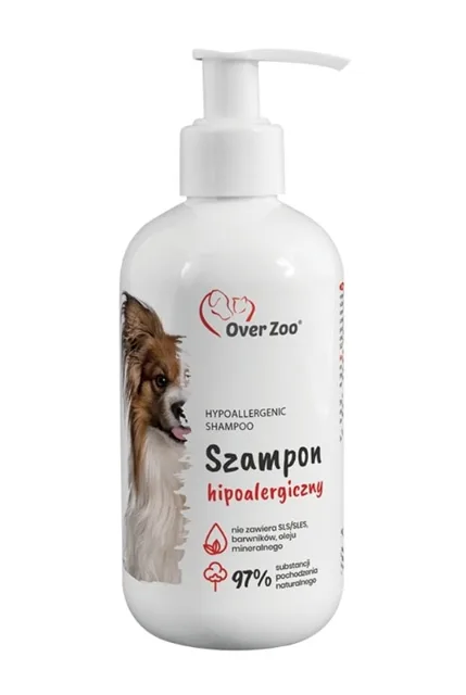 OVER ZOO Hypoalergenní šampon pro psy 250 ml