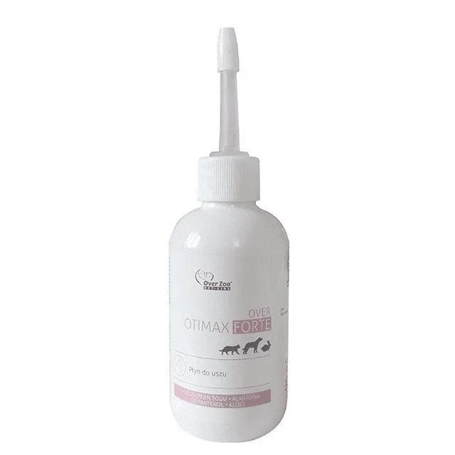 OVER ZOO Otimax Forte Čisticí tekutina na uši 90 ml