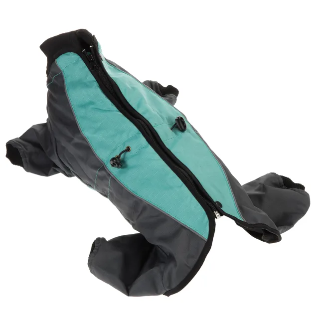 Overal pro psy mentolový - Délka zad 45 cm (velikost 2XL)
