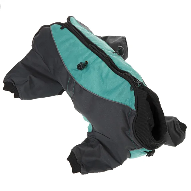 Overal pro psy mentolový - Délka zad 55 cm (velikost 4XL)