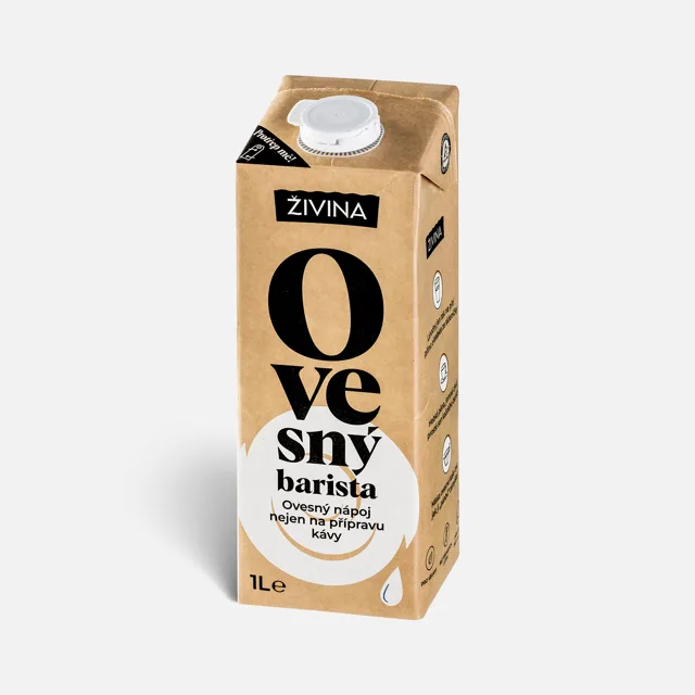 Ovesný nápoj Barista 1 l  s prvotřídním složením