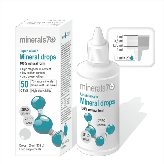 Ovonex - LIQUID ALKALIC MINERAL DROPS, 100ml