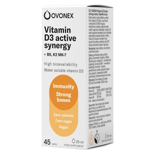 OVONEX Vitamín D3 1000 IU active synergy 25 ml