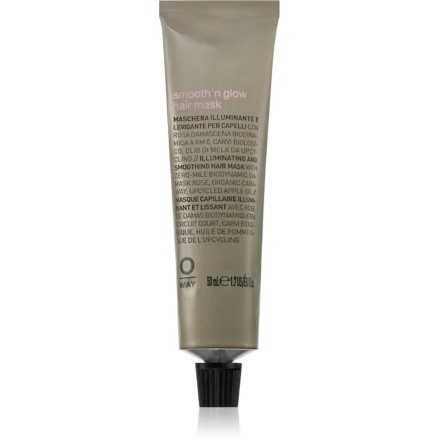 Oway Smooth'n glow Hair Mask vyhlazující maska pro lesk a hebkost vlasů 50 ml