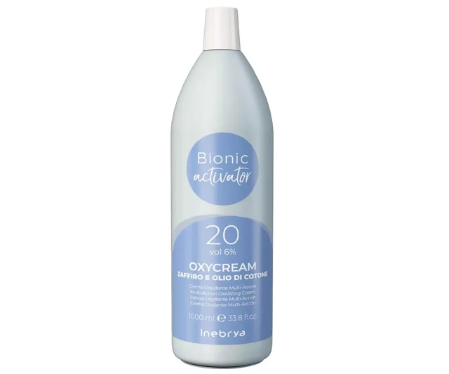 Oxidační krém Inebrya Oxycream 20 VOL 6% - 1000 ml (771523) + dárek zdarma