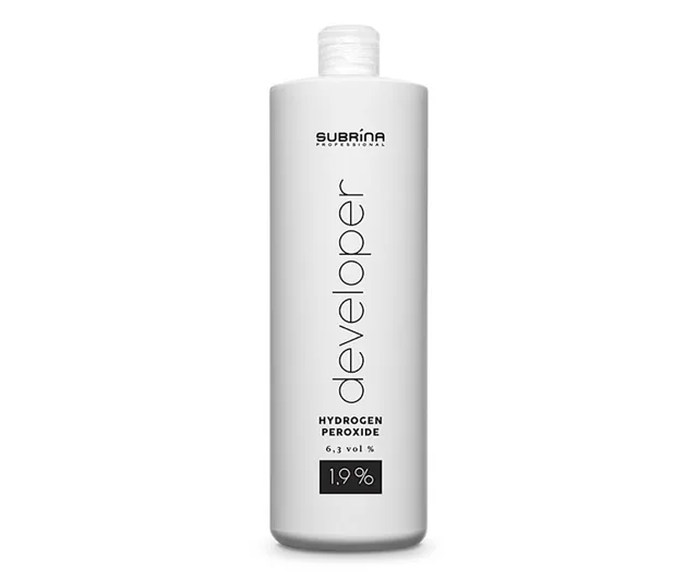 Oxidační krém Subrina Professional Developer 6,3 VOL. 1,9% - 1000 ml (060494) + dárek zdarma