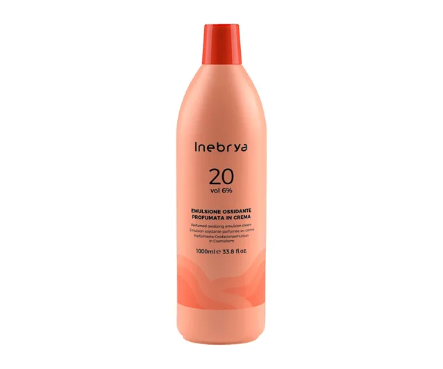 Oxidační parfemovaná emulze Inebrya 20 VOL 6% - 1000 ml (776201) + dárek zdarma
