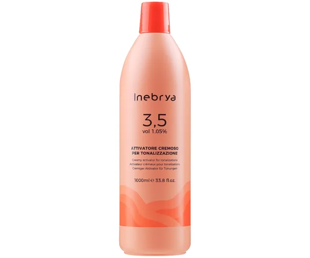 Oxidační parfemovaná emulze Inebrya 3,5 VOL 1,05% - 1000 ml (7721177) + dárek zdarma