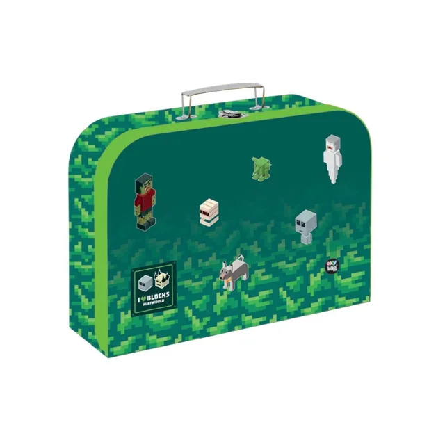 Oxybag Kufřík na výtvarku Playworld, 34 cm, lamino