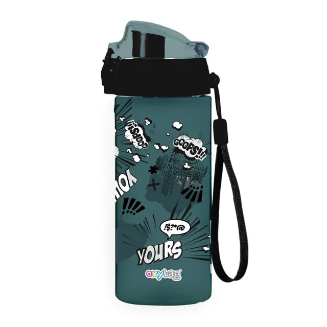 Oxybag OXY CLiCK - láhev na pití Comics, 600 ml