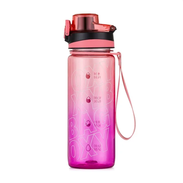 Oxybag OXY LiFE - láhev na pití Ombre Rose, 800 ml