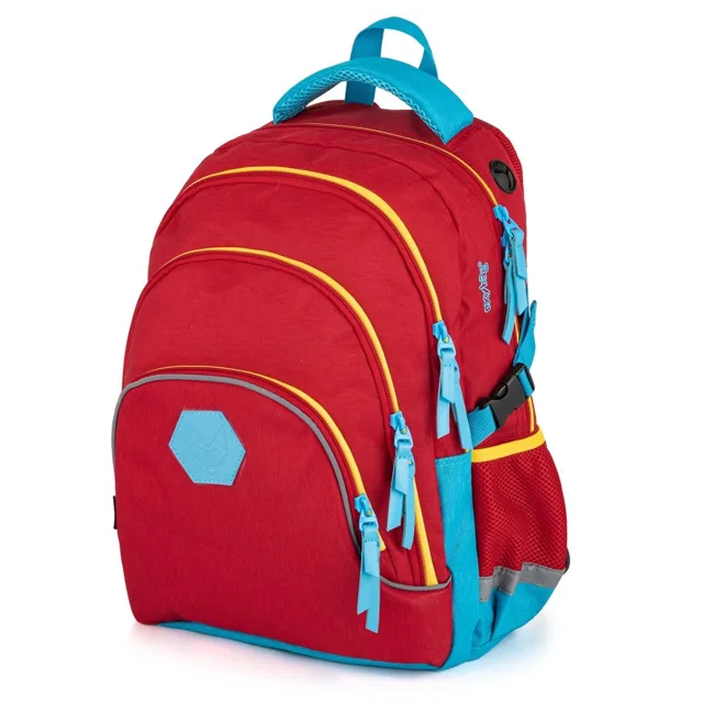 Oxybag Školní batoh OXY SCOOLER Red