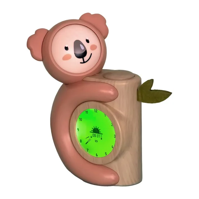 Pabobo Budík dětský se světýlkem Koala