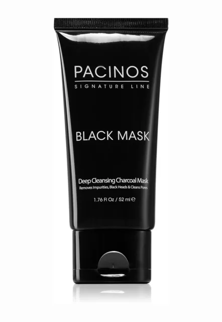 Pacinos Black mask černá slupovací maska na obličej 50 ml
