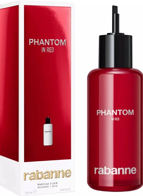 Paco Rabanne Rabanne Phantom Intense Parfum pro muže 200 ml (náhradní náplň / refill) – Rozbalené (ale plné)