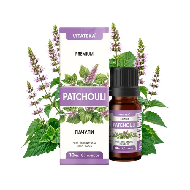 Pačuli esenciální olej 100 % - 10 ml - Vitateka