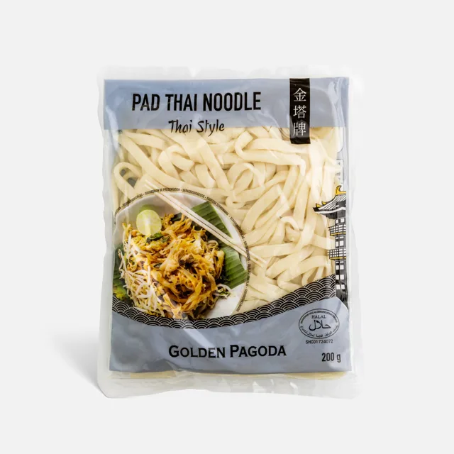 Pad Thai nudle 200 g  předvařené Golden Pagoda