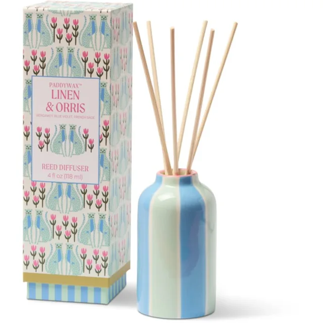 Paddywax A Dopo Blue Cheetahs aroma difuzér s náplní z keramiky 118 ml