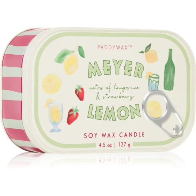 Paddywax Bistro Tin Meyer Lemon vonná svíčka v plechovce 127 g
