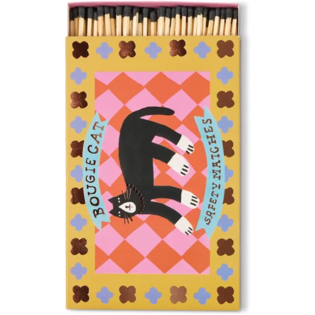 Paddywax Large Rectangle Matches Bougie Cat zápalky 120 ks