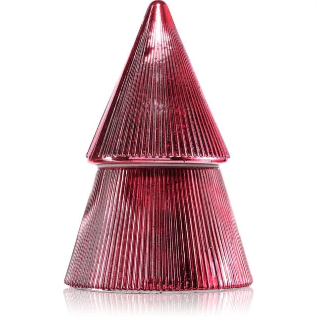 Paddywax Stacked Tree Red Ribbed Mercury vonná svíčka 198 g