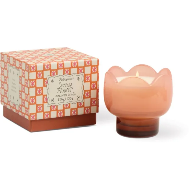 Paddywax Tulip Cactus Flower vonná svíčka 155 g