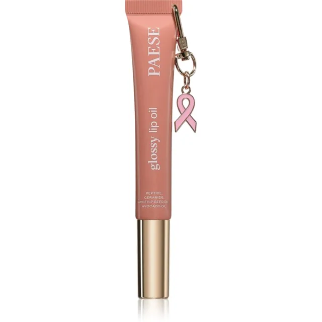 Paese Glossy Lip Pink October lesk na rty odstín 01 Fearless 9 ml