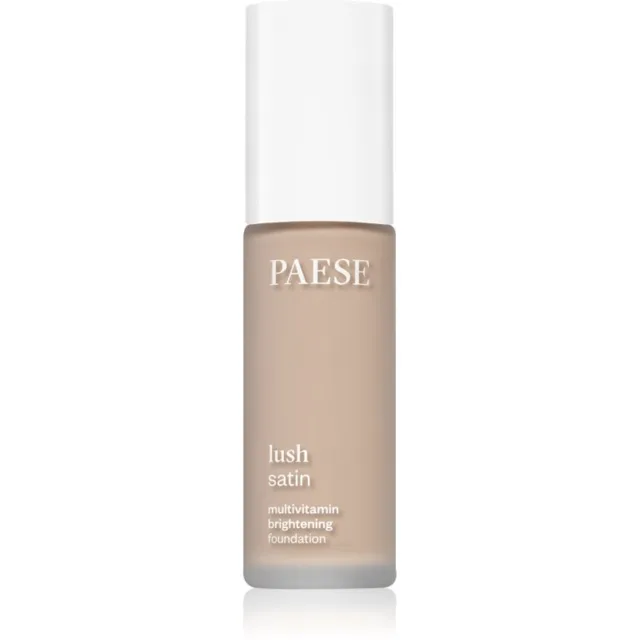 Paese Lush Satin rozjasňující podkladová báze odstín 31 Warm Beige 30 ml