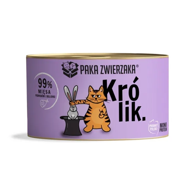PAKA ZWIERZAKA Cat Rabbit 200 g