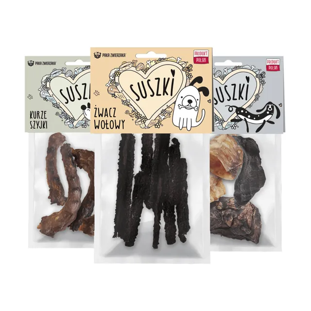 PAKA ZWIERZAKA Hovězí Mix sušený 3 x 100g
