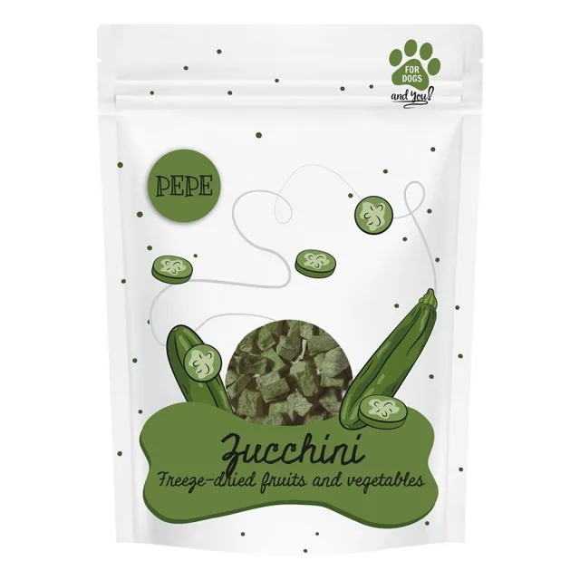 PAKA ZWIERZAKA PEPE Freeze-dried - mrazem sušená cuketa  20 g