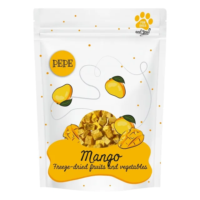 PAKA ZWIERZAKA PEPE Freeze-dried mrazem sušené mango 20 g