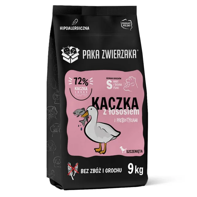 PAKA ZWIERZAKA Seven’th Heaven Duck &amp; salmon Puppy 9 kg