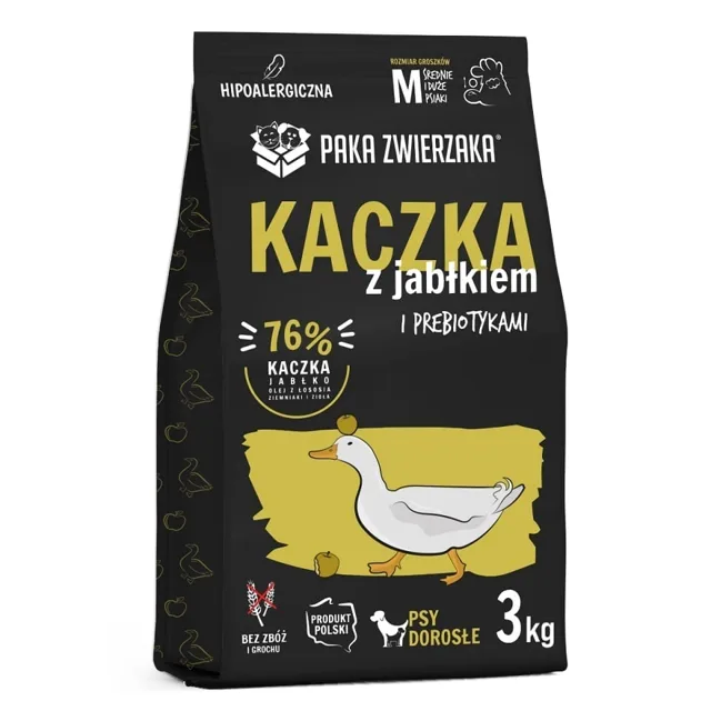 PAKA ZWIERZAKA Seventh Heaven granule Kachna s jablkem M 3 kg