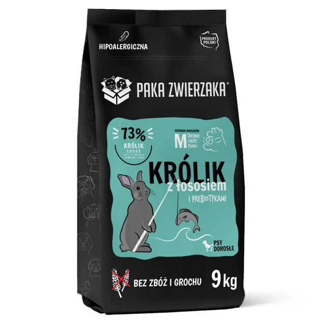 PAKA ZWIERZAKA Seventh Heaven M 9kg králík a losos