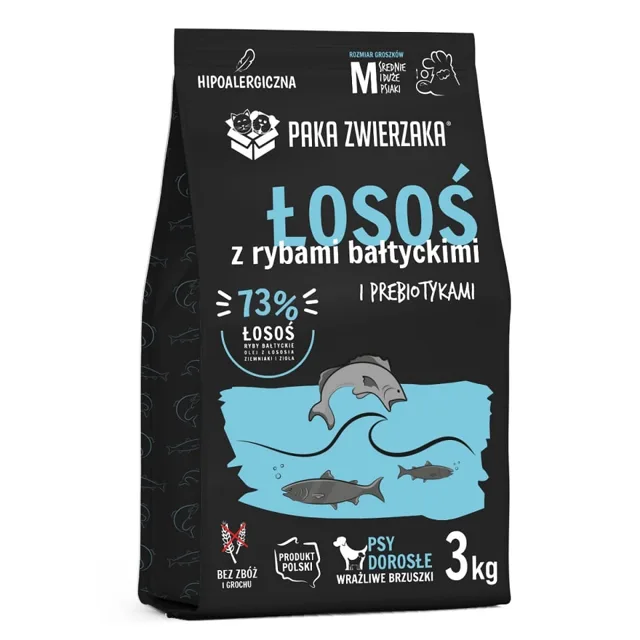 PAKA ZWIERZAKA Seventh Heaven Suché krmivo Losos s baltskými rybami M 3kg